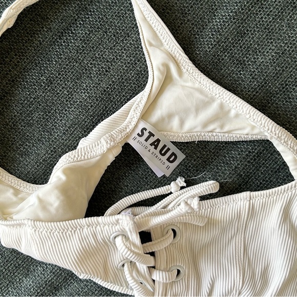 Staud x Solid & Striped Ribbed Bikini - Picture 5 of 9